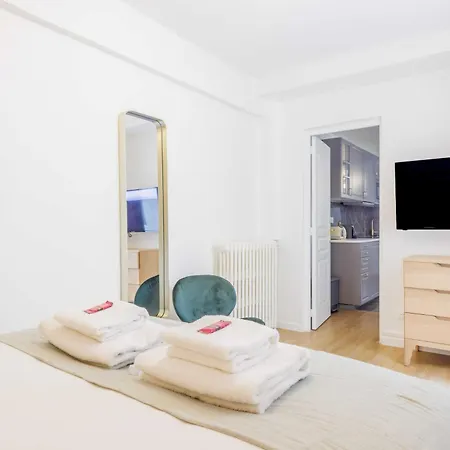 Superb With Patio 6p-2bdr - Opera Grands Boulevards Apartmán
