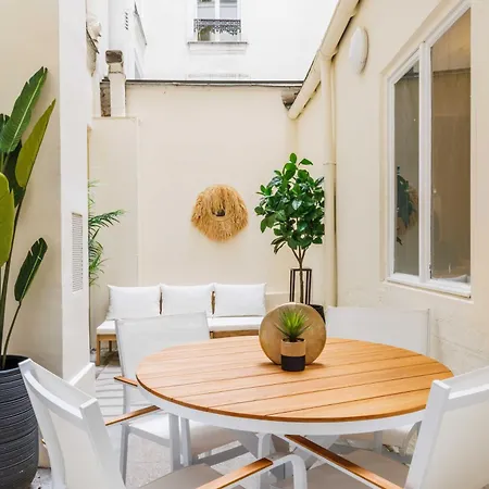 Superb With Patio 6p-2bdr - Opera Grands Boulevards Apartmán Paříž